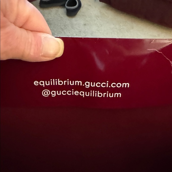 Gucci Deep Red Shopping Bag - Picture 7 of 8